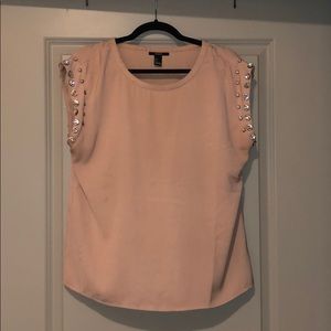 Sleeveless Blush Blouse